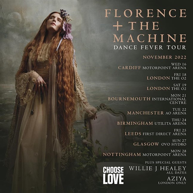 florence + the machine: VIP Tickets + Hospitality Packages - AO Arena, Manchester
